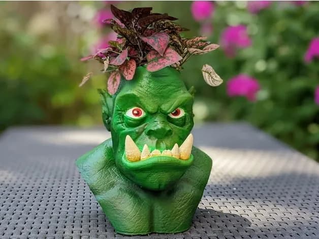 STL - Orco maceta render 2