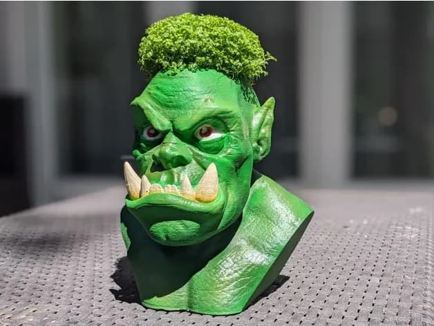 STL - Orco maceta render 3