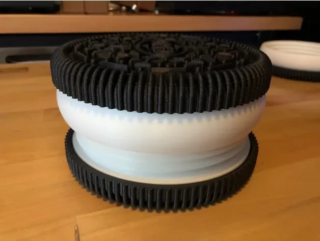 STL - Oreo Cookie Box render 5