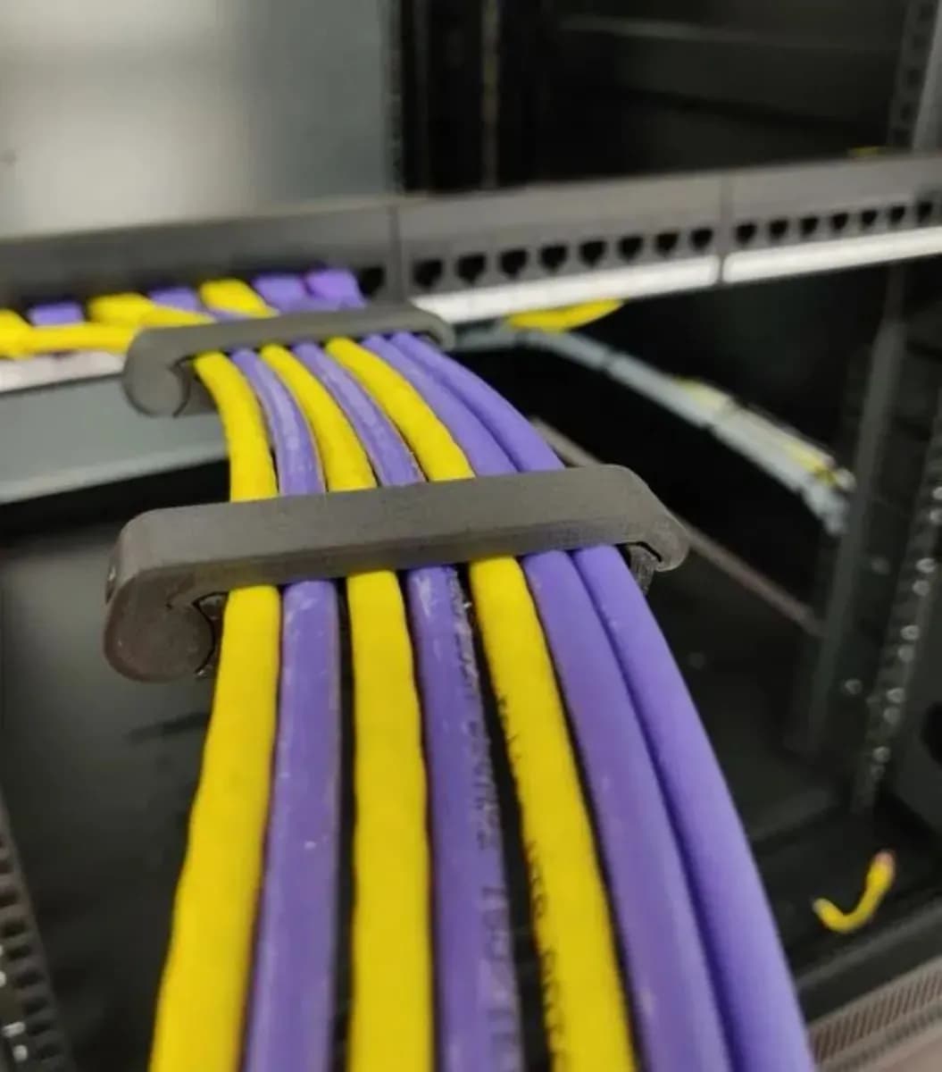 STL - Organizador de cables de red