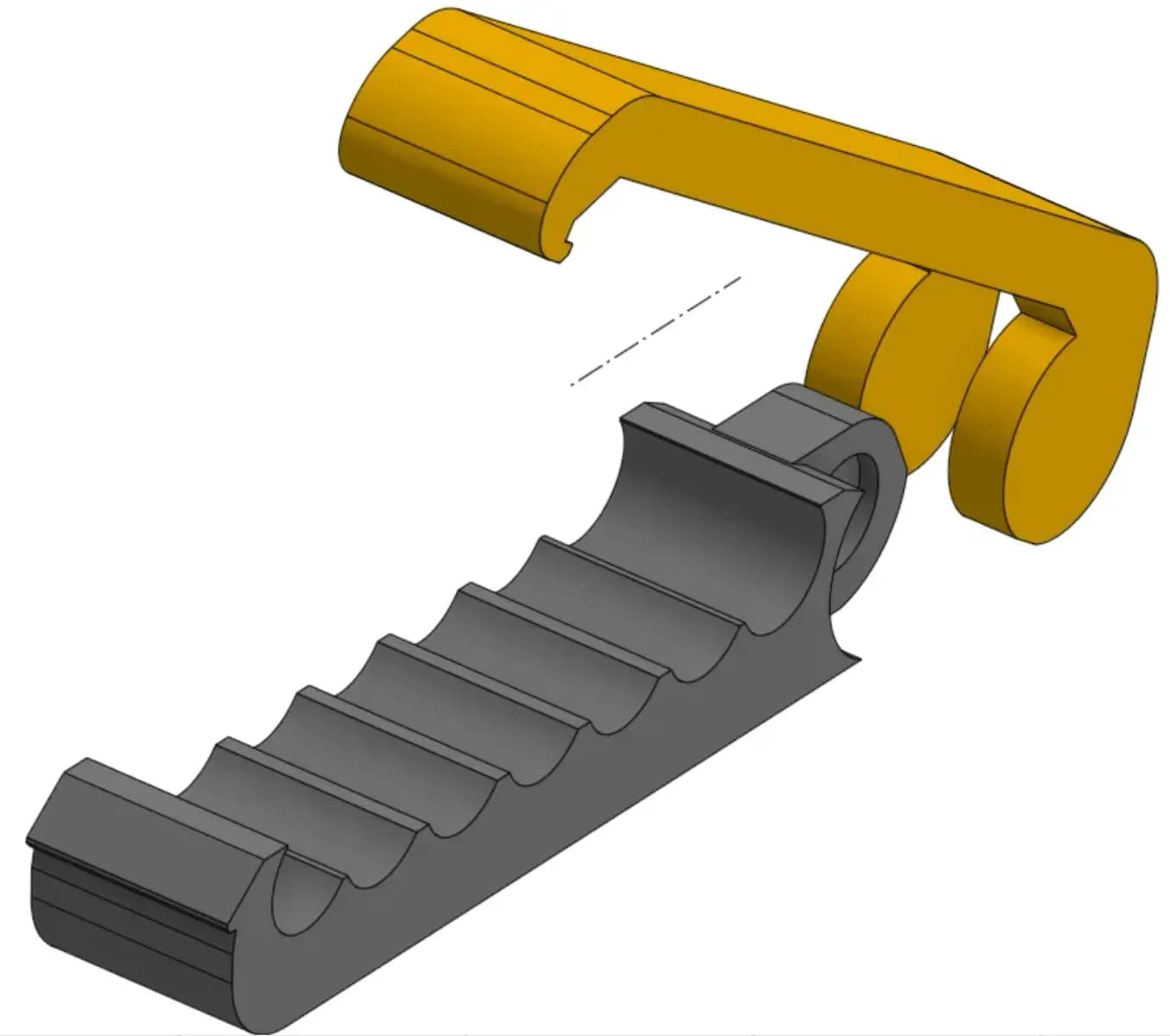 STL - Organizador de cables de red