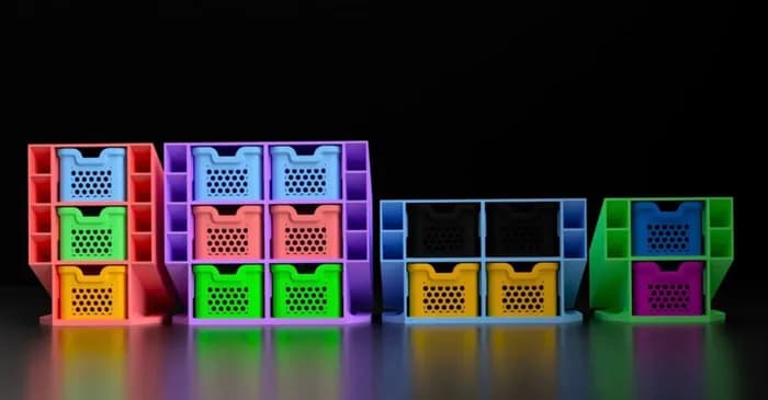 STL - Organizador de escritorio modular