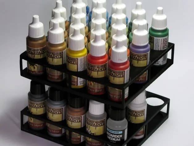 STL - Organizador de pinturas modular