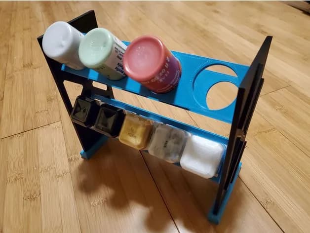 STL - Organizador de pinturas modular