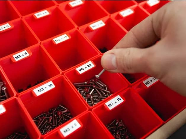 STL - Organizador de tornillos