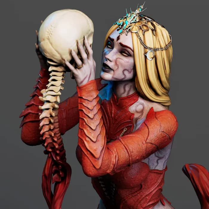 STL - orin the red render 2