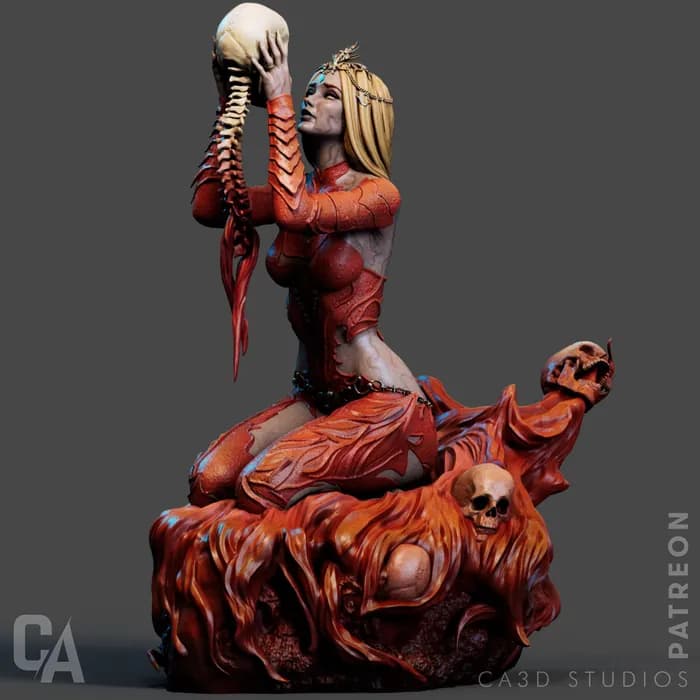 STL - orin the red render 3
