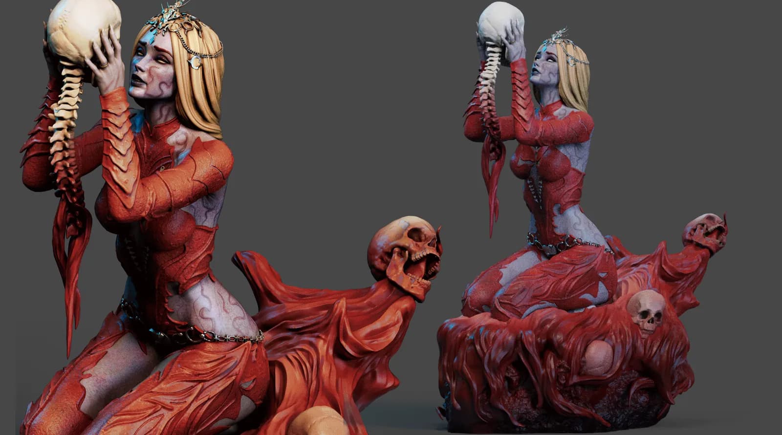 STL - Orin The Red Figura de resina render 2