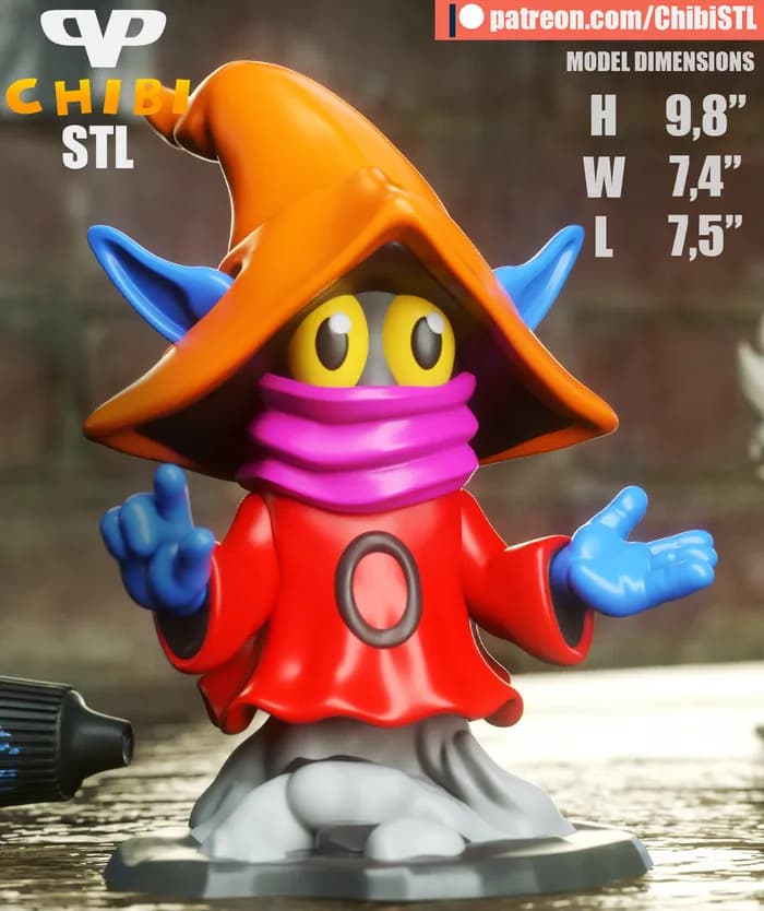 STL - Orko Chibi DXM