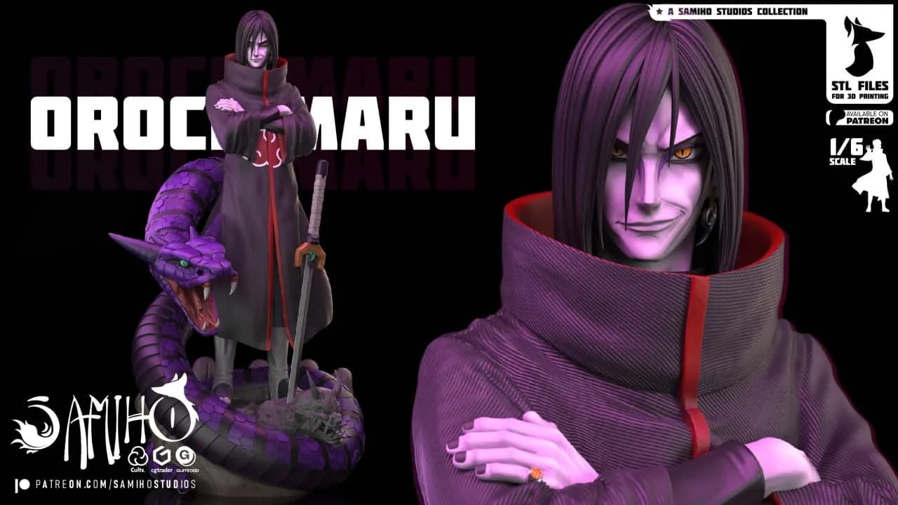 STL - Orochimaru de Naruto