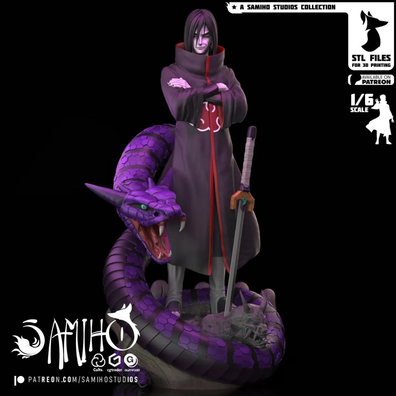 STL - Orochimaru de Naruto