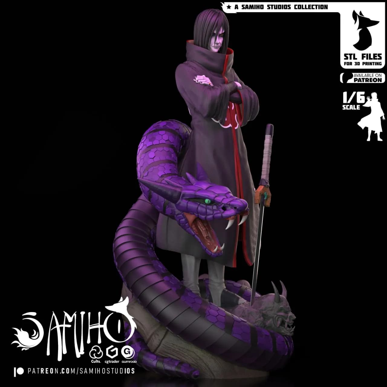 STL - Orochimaru de Naruto