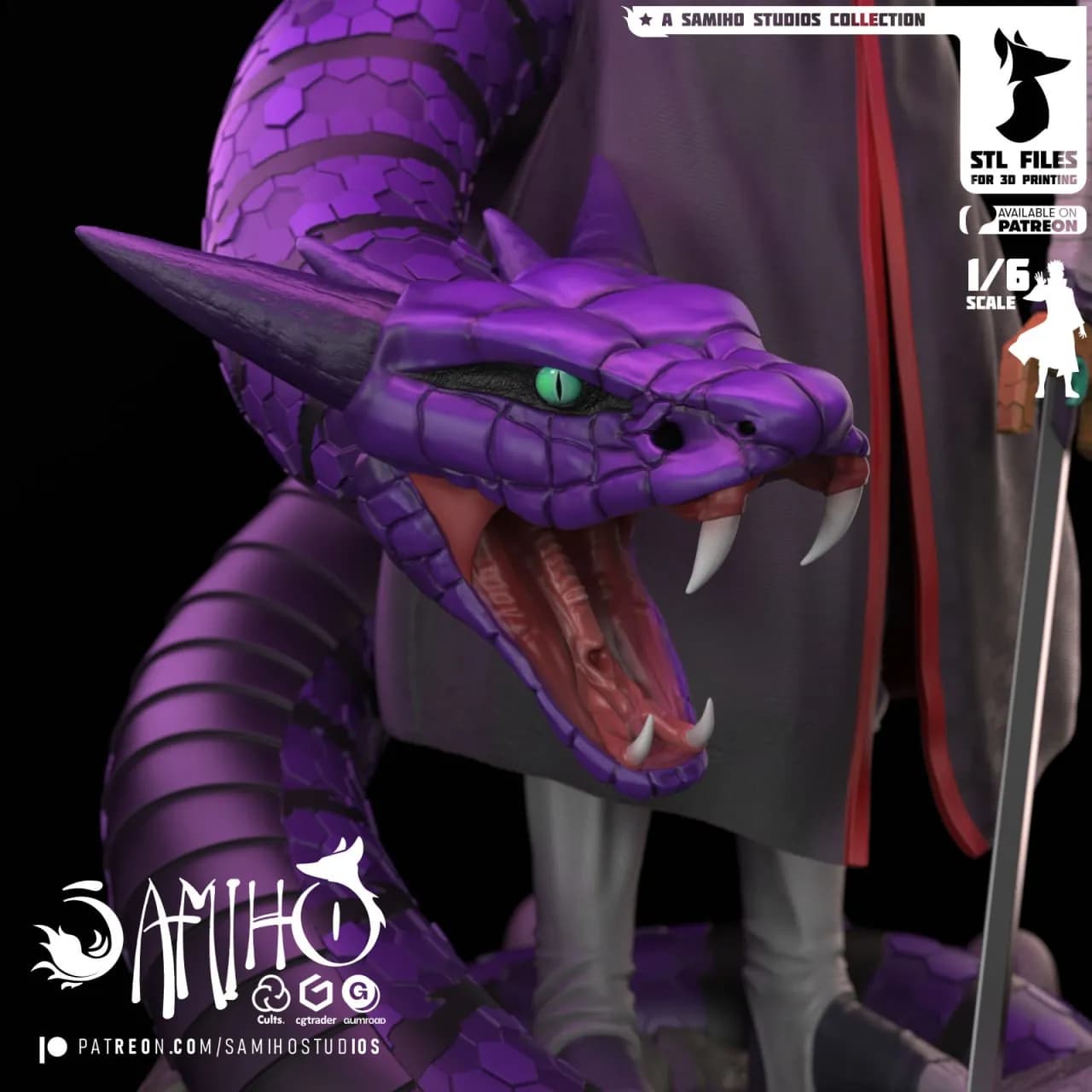 STL - Orochimaru de Naruto