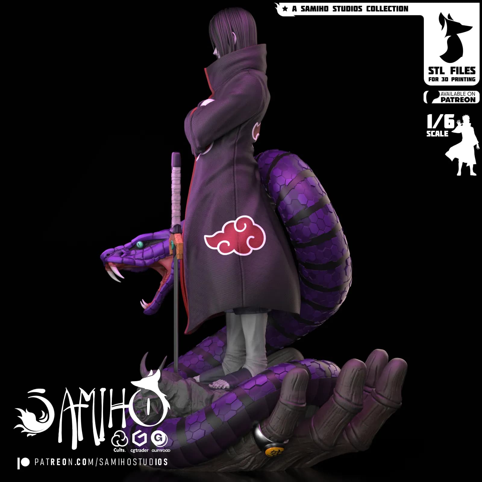 STL - Orochimaru de Naruto