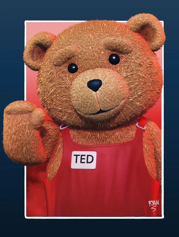 STL - Oso Ted Película