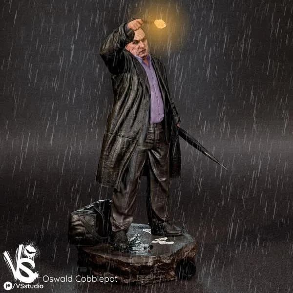 STL - Oswald Cobblepot El Pingüino render 4