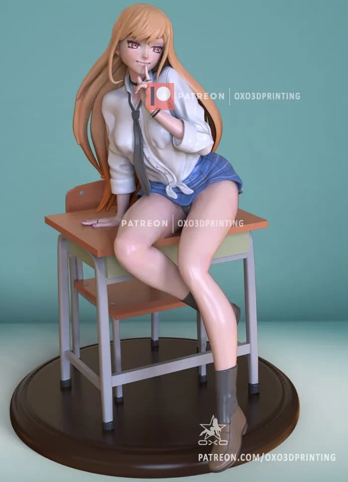 STL - oxo3d marin kitagawa sfw nsfw