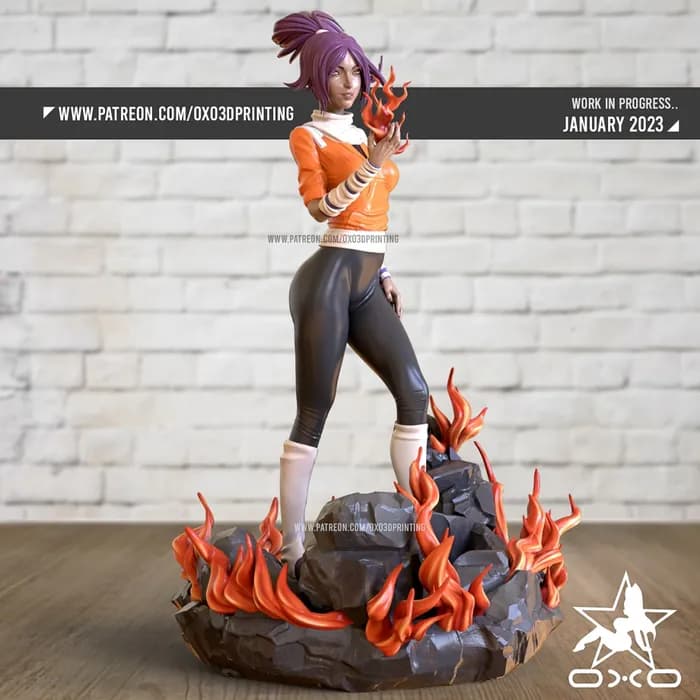 STL - oxo3d yoruichi sfw nsfw