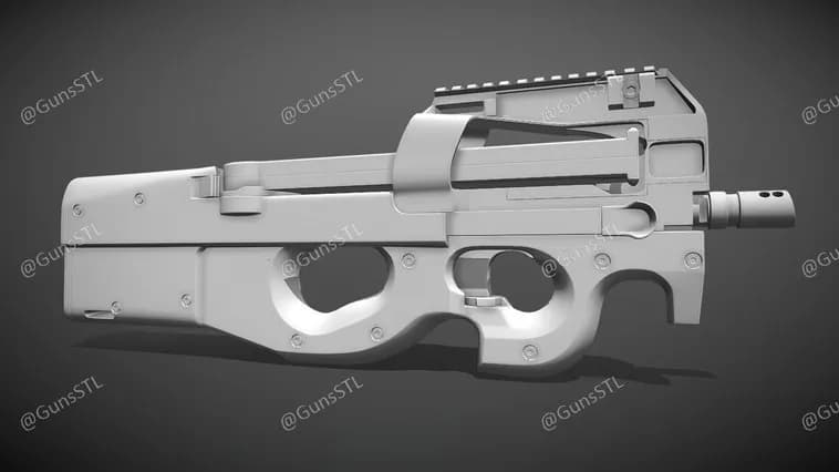 STL - P90 Subfusil