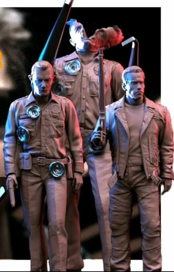STL - Pack 3 Terminators T 800
