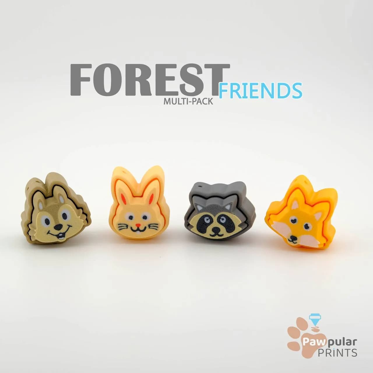 STL - Pack de Amigos del Bosque