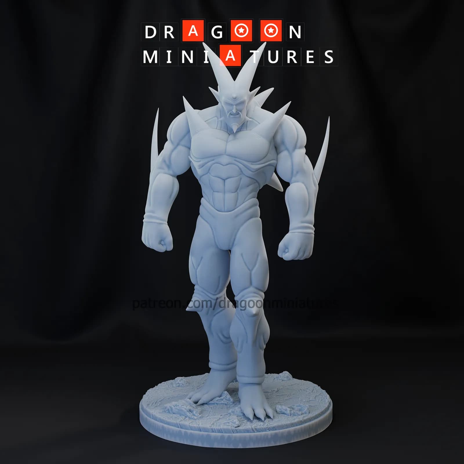 STL - Pack de Dragones Sombrios render 2