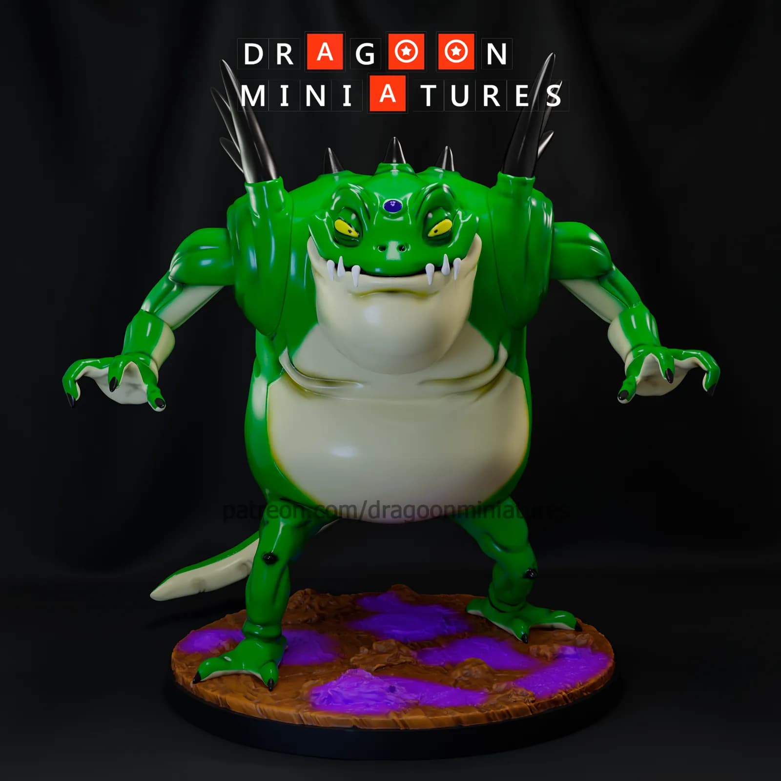STL - Pack de Dragones Sombrios render 3