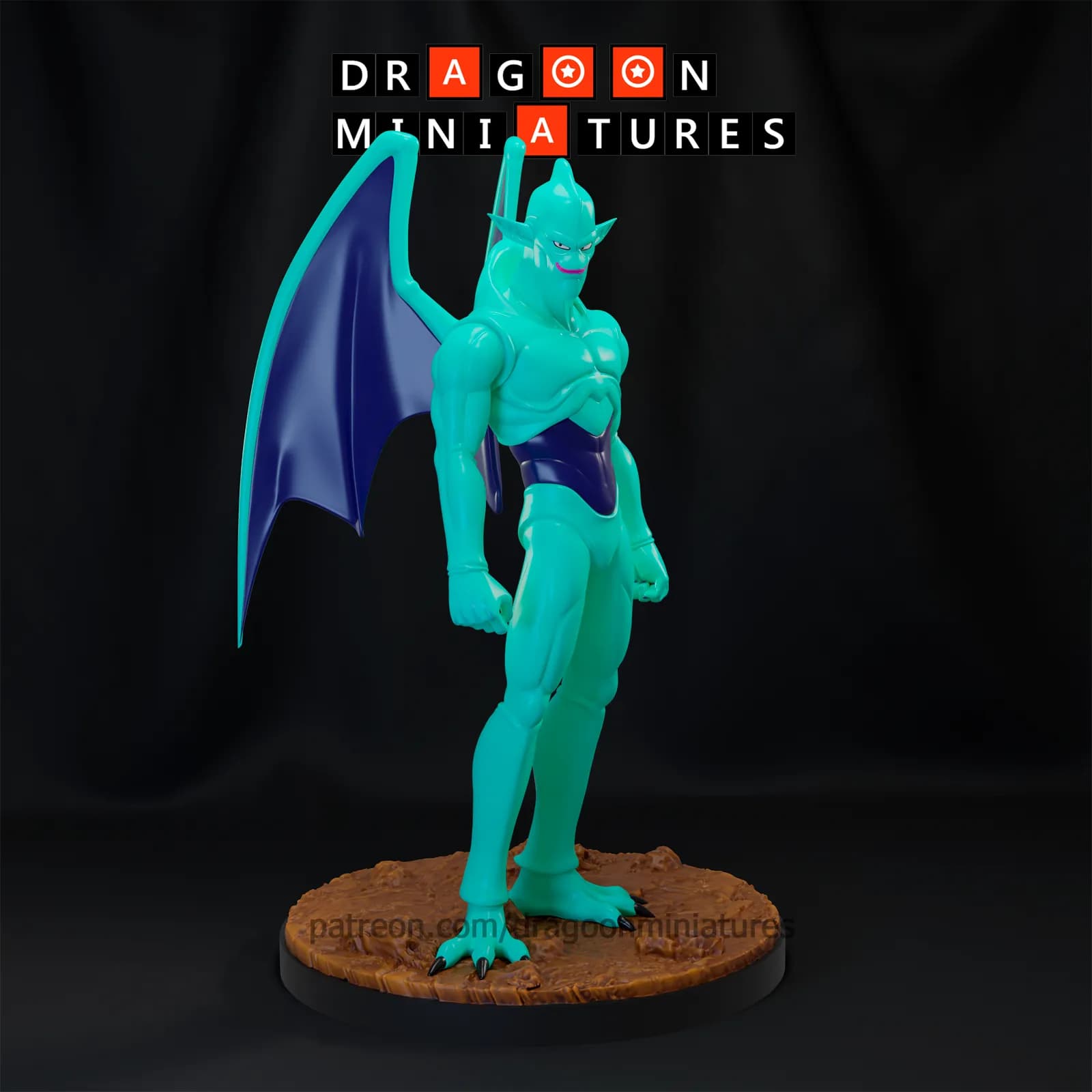 STL - Pack de Dragones Sombrios render 5