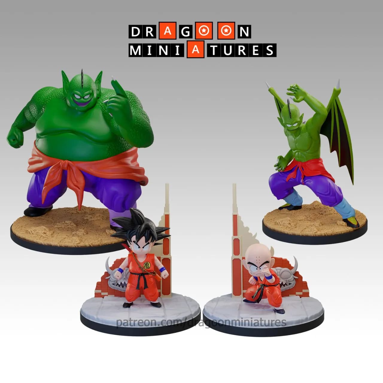 STL - Pack de Figuras de Dragon Ball Z