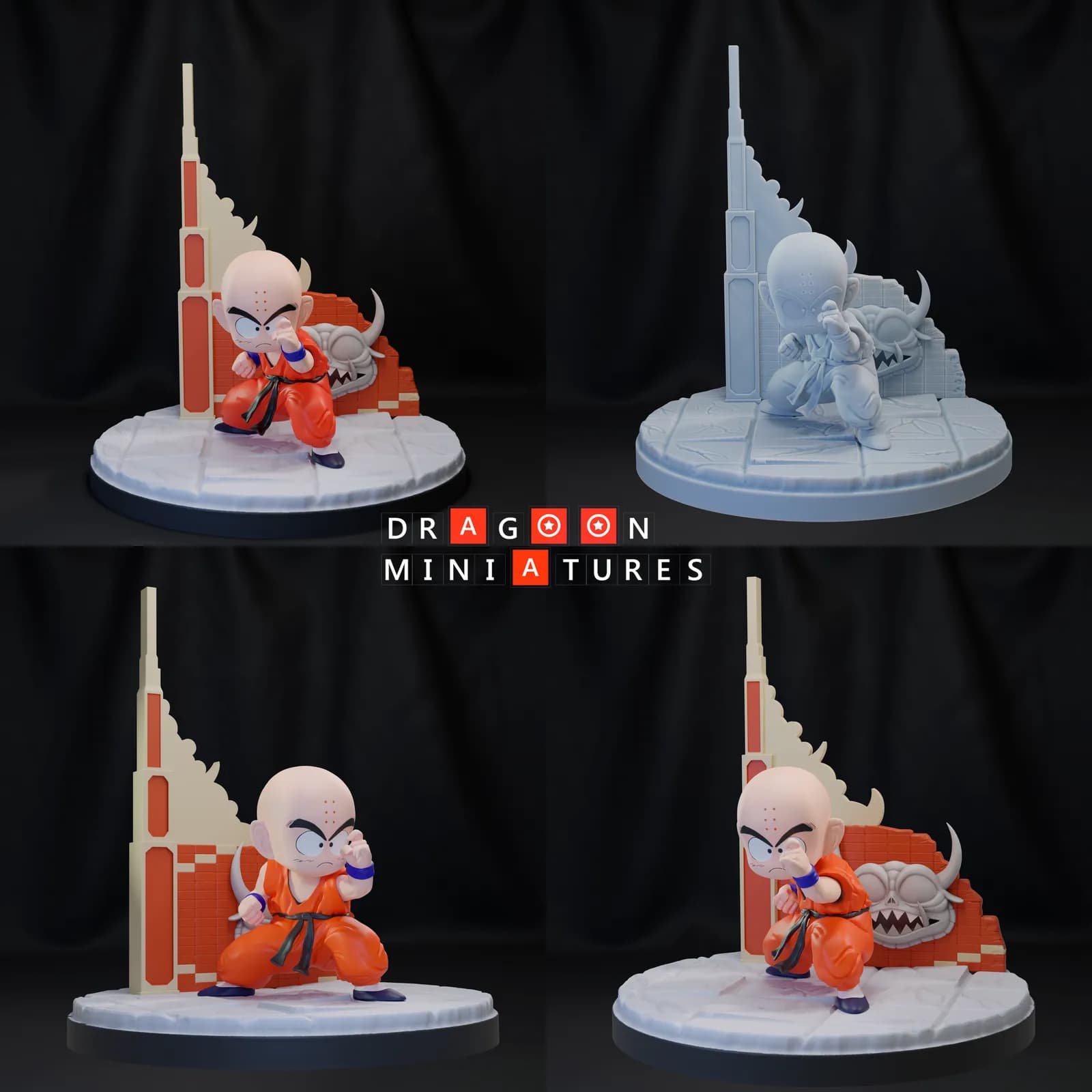 STL - Pack de Figuras de Dragon Ball Z render 4