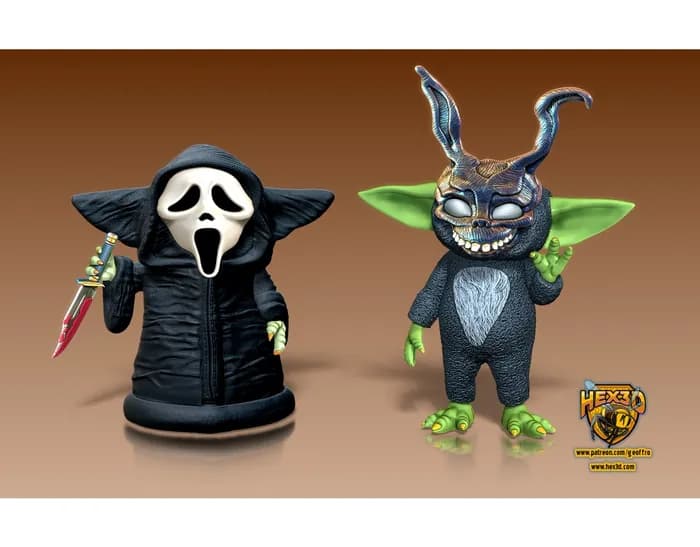 STL - Grogu and Scream Figure Pack