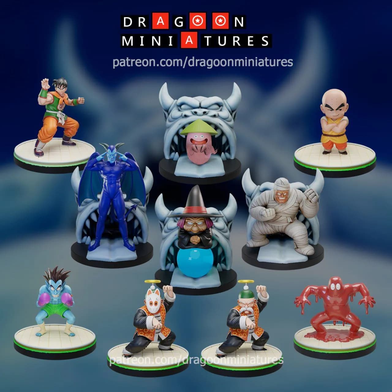 STL - Pack de Miniaturas de Dragon Ball