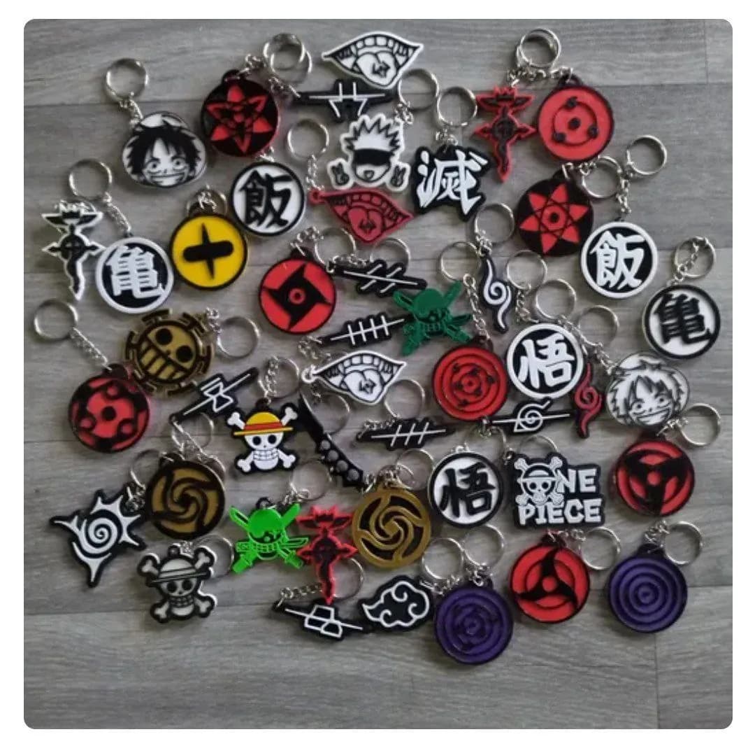 STL - Anime Keychains Pack