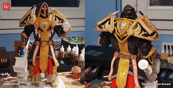 STL - paladin judgement armor fdm