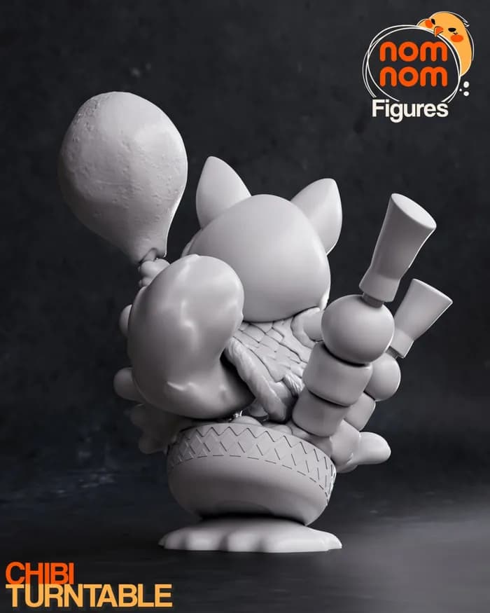 STL - palico@hehestl render 2