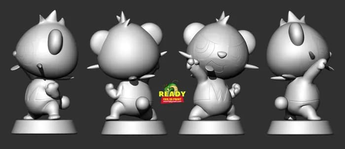 STL - pancham stl render 2