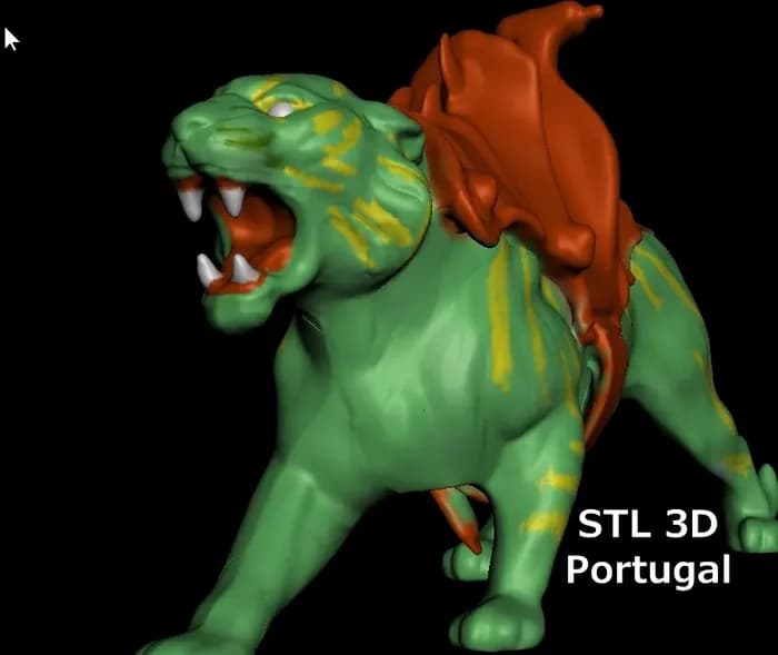 STL - Panthor, montura de He Man