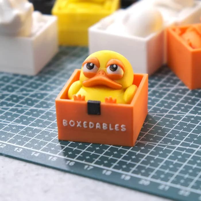STL - Pato en caja "Boxedables"