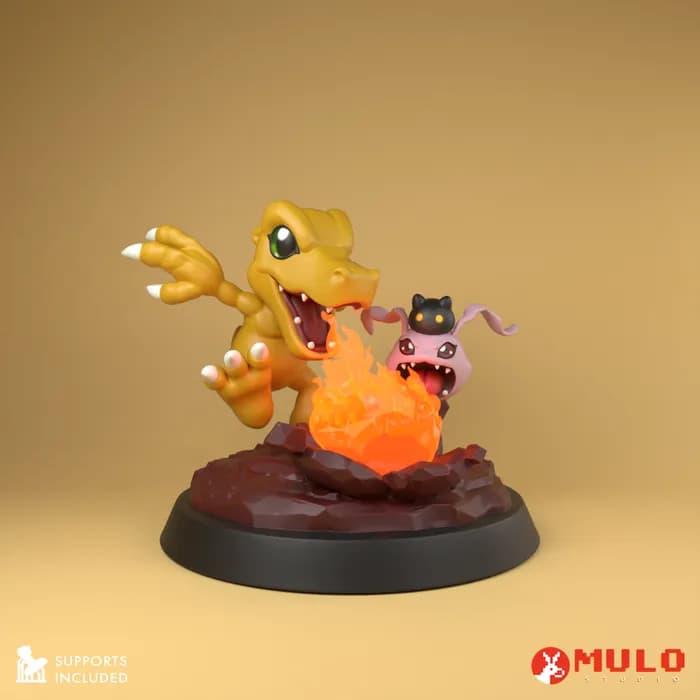 STL - patreon agumon