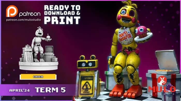 STL - patreon chica 2