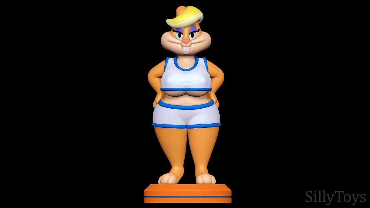 STL - Patricia Bunny Space Jam