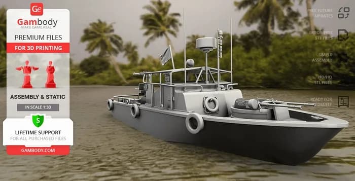 STL - patrol boat 31 mk 2 gambody
