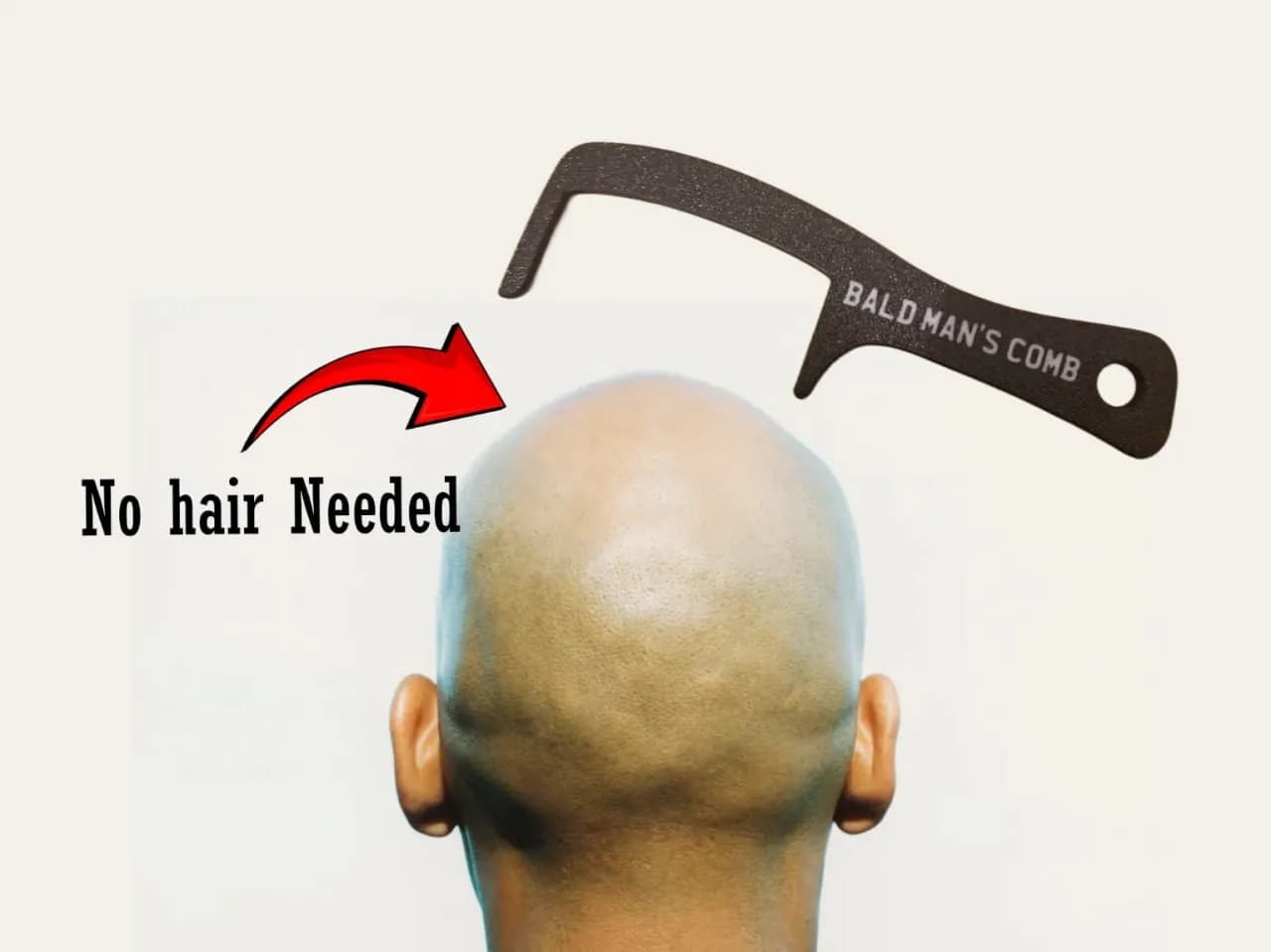 STL - Peine para hombre calvo