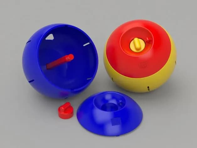 STL - Pelota Juguete para Perro