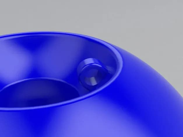 STL - Pelota Juguete para Perro render 5