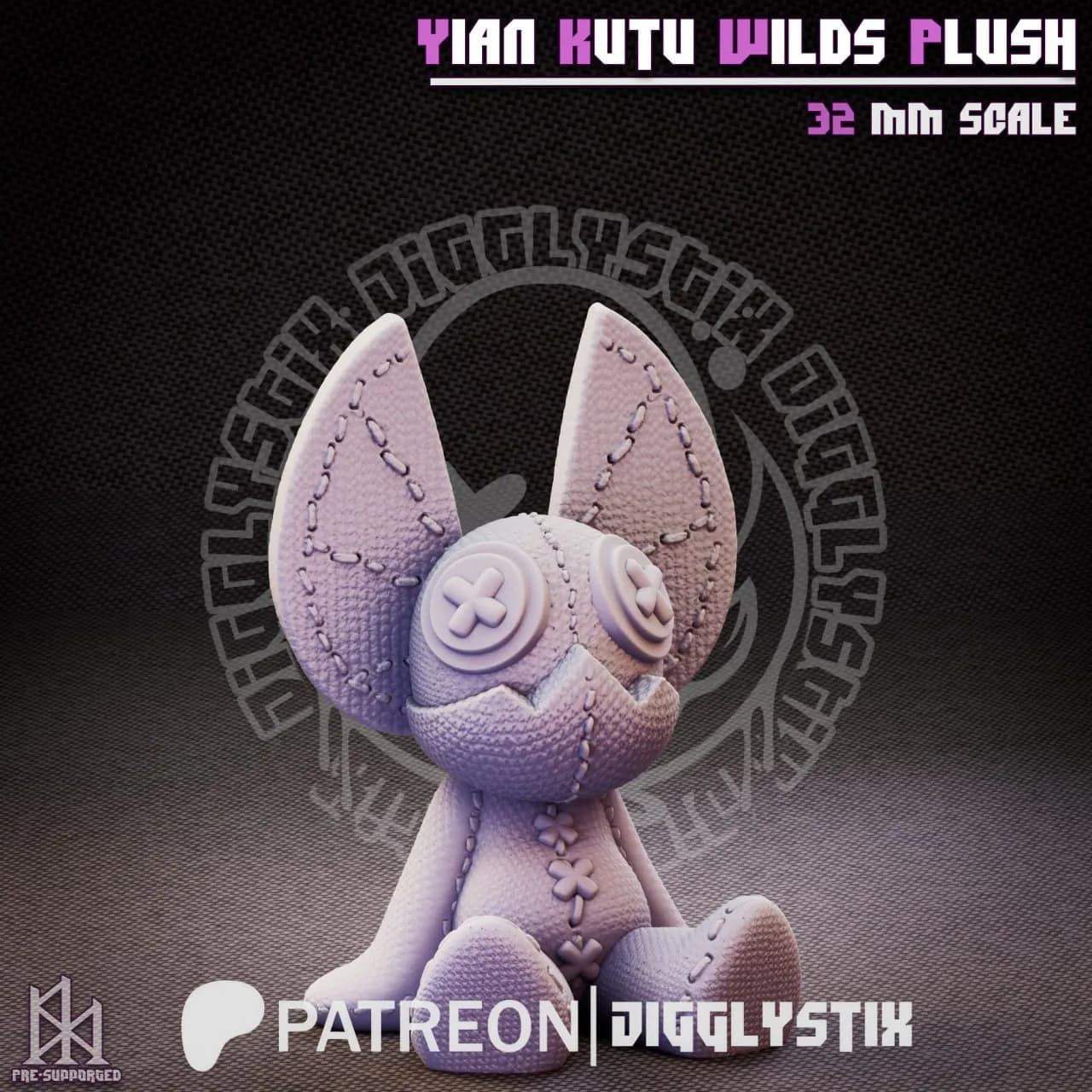 STL - Peluche Yian Kut Ku Salvaje