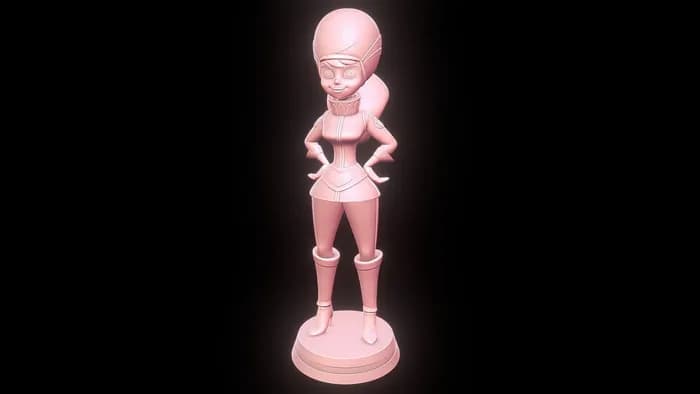 STL - Penelope Pitstop "Wacky Races"