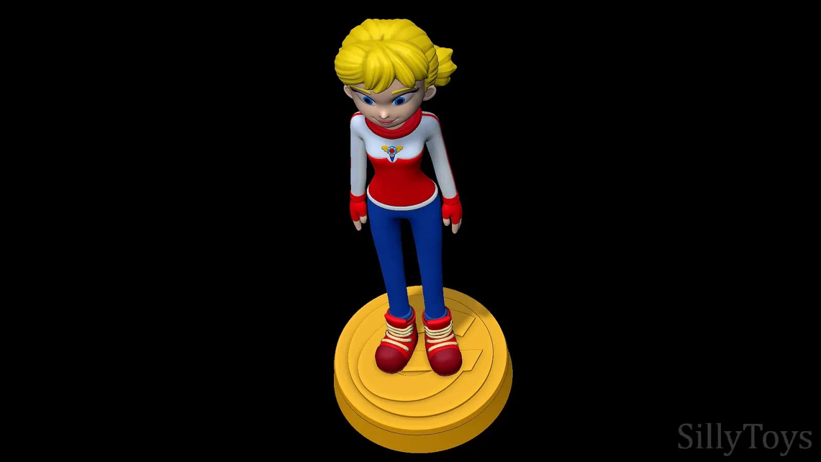 STL - Penny del Inspector Gadget render 5