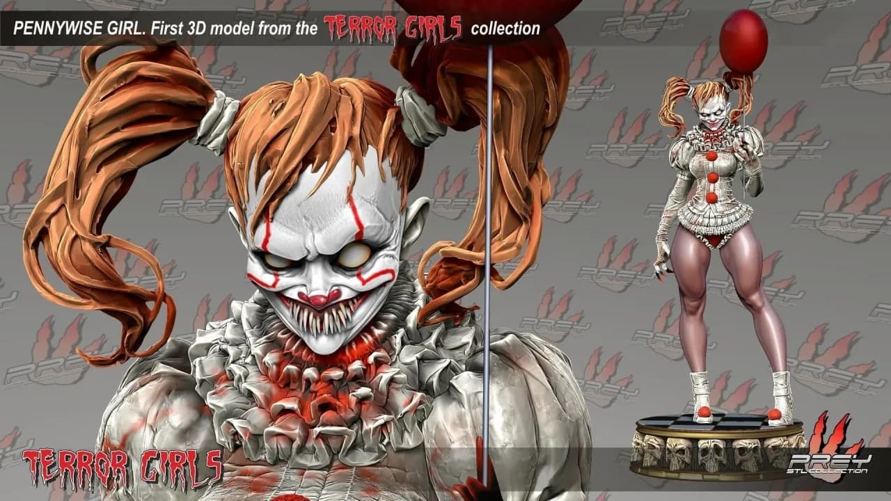STL - Pennywise Girl 2