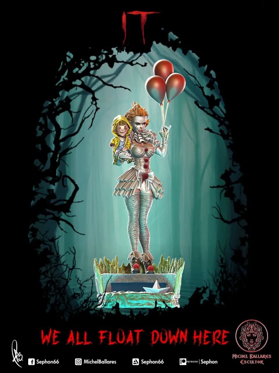 STL - Pennywise La Figura
